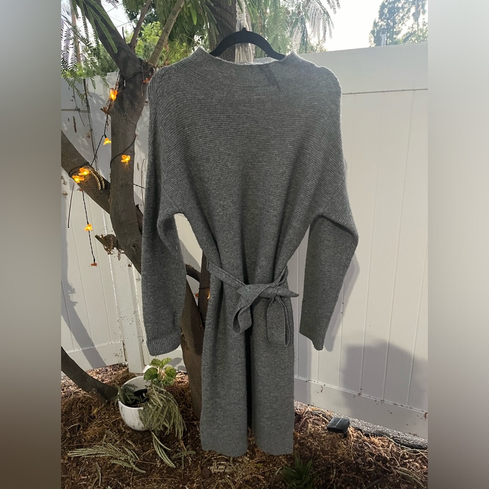 A New Day Charcoal Knit sweater dress🍁🍂🧶